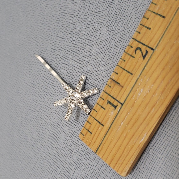 New Bobby Pin Fashion Set Crystal Rhinestone Stars Hair Accessories - Picture 6 of 8